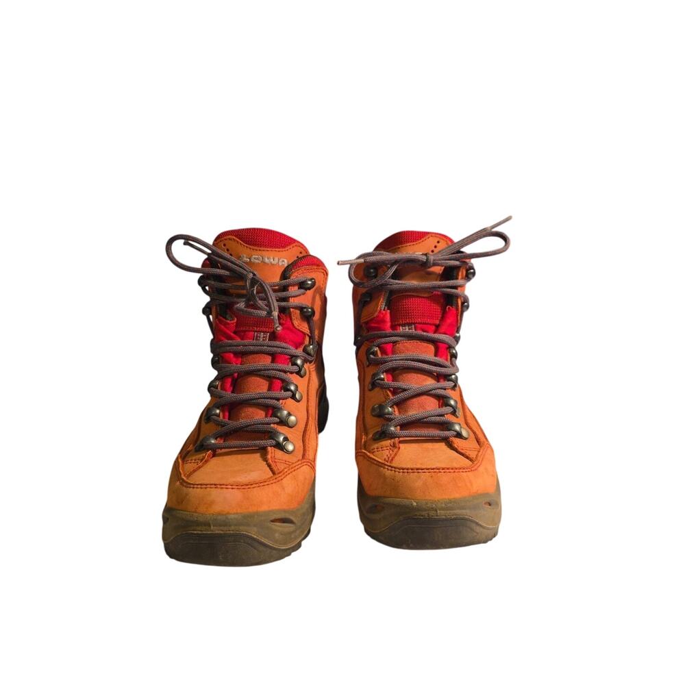 Women's Lowa Renegade GTX Mid Hiking Boot Red Size 6